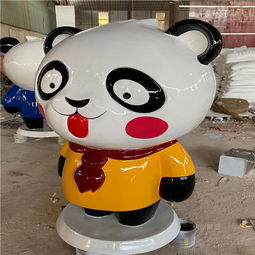 玻璃鋼卡通雕塑 市場(chǎng)新寵與制作工藝解析